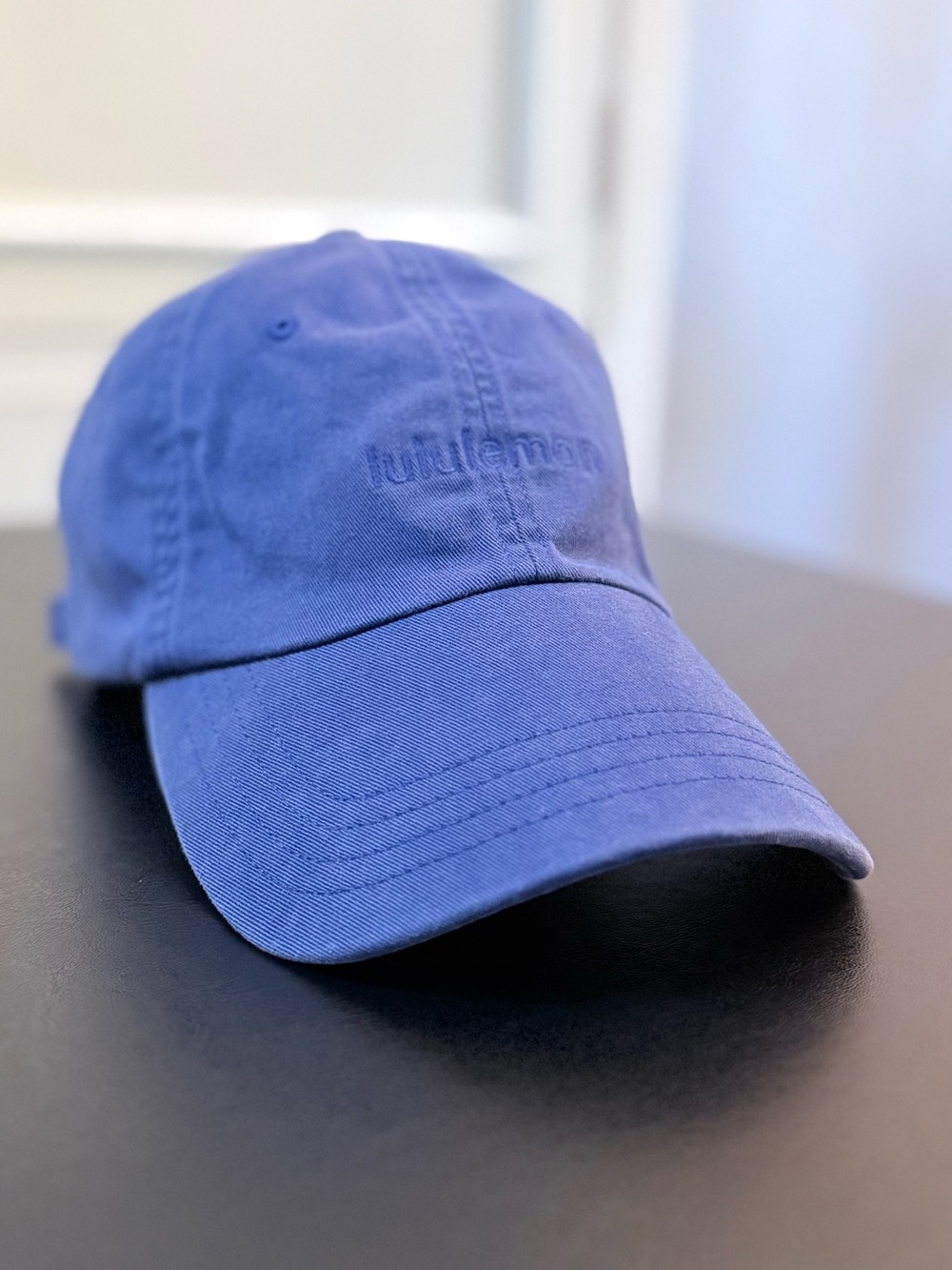 Lululemon-Logo-Baseball Cap-S/M-Blue